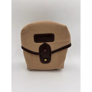 Nikon Camera Belt Bag  Pouch Tan Khaki Canvas‎ Cushioned